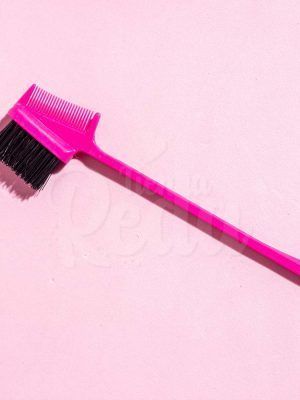 Cepillo + Peine 2 en 1 Para Cejas o Baby Hair- Fuccia