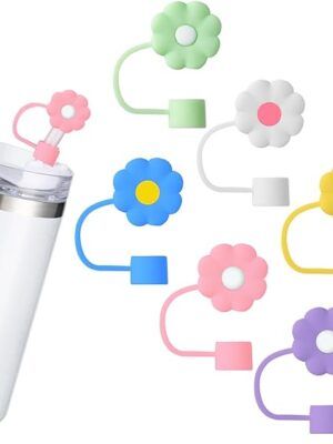 Tapa Pitillos Para Vasos Stanlie, Cubit, Otros - Flor