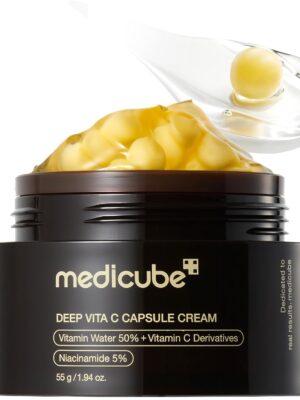 Deep Vit C Capsule Cream - Crema capsula con vitamina c, acido kojico y curcuma Medicube