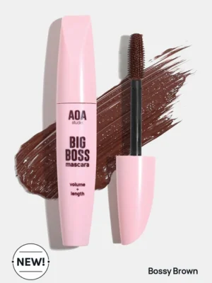 Rimel Mascara De Pesta?as Big Boos Aoa Studio - Tono Bossy Brown